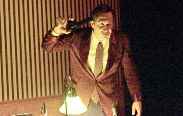 Dennis Palko as Richard M. Nixon in 'Secret Honor'